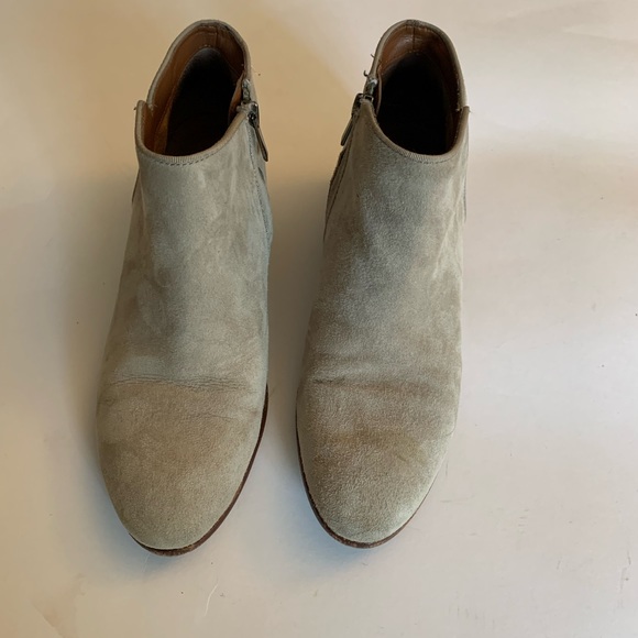 Sam Edelman Suede Booties - Petty putty - Picture 3 of 11
